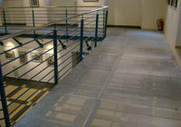 Ocelové podlahové rošty
